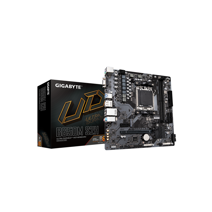 gigabyte gigabyte b650m s2h placa base amd b650 zocalo am5 micro atx
