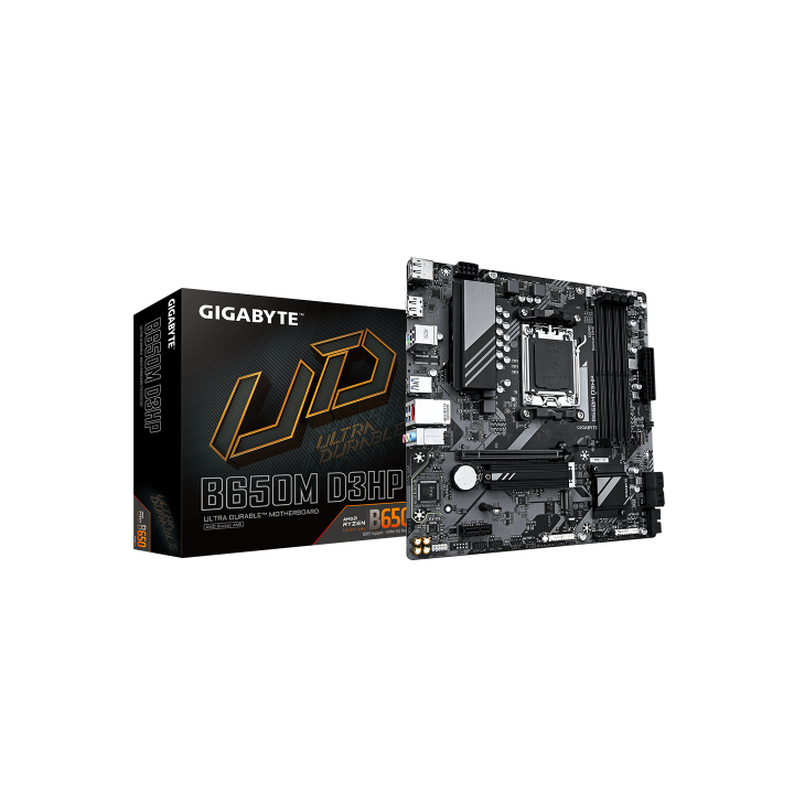 gigabyte gigabyte b650m d3hp  rev. 1.0  amd b650 zocalo am5 micro atx