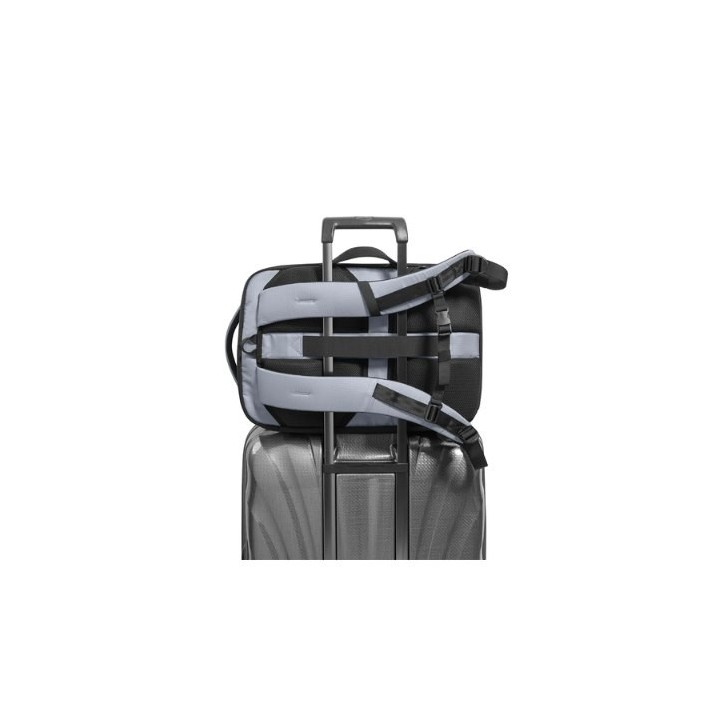 mochila portatil tomtoc navigator t66 gray 28l abertura 90o a 180o compartimento acolchado