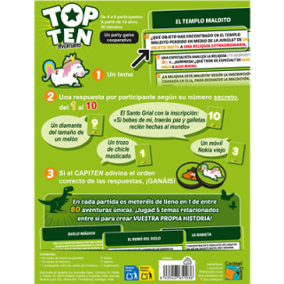 juegos juego de mesa top ten aventuras