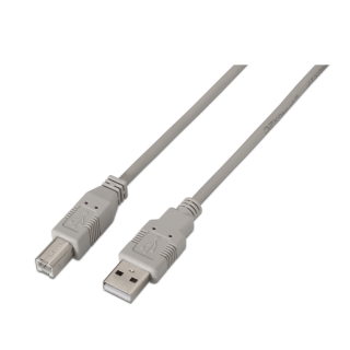 cable impresora aisens usb 2.0 impresora tipo a/m b/m beige 3.0m