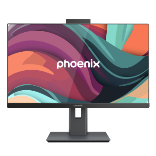 phoenix technologies barebone all in one 23.8 pulgadas campro4 h610t2 ddr5 con adaptador 120w