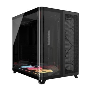 corsair corsair air 5400 lx r rgb icue link midi tower negro