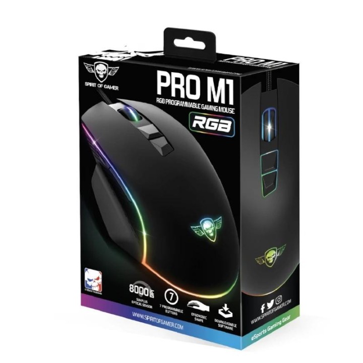spirit of gamer raton souris pro m1