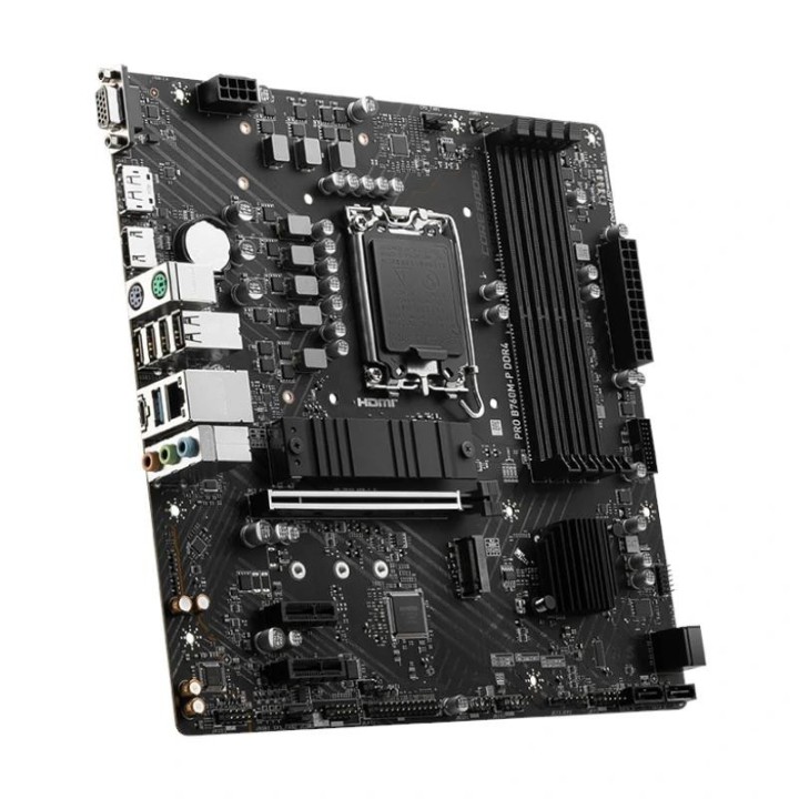 msi placa base pro b760m p ddr4 matx lga1700