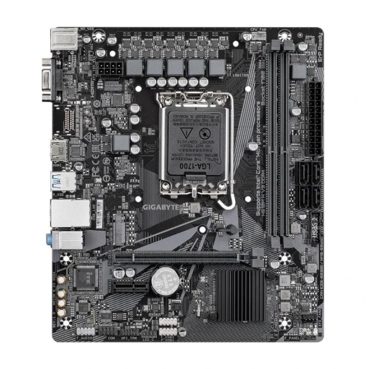 gigabyte placa base h610m h v3 ddr4  matx 1700