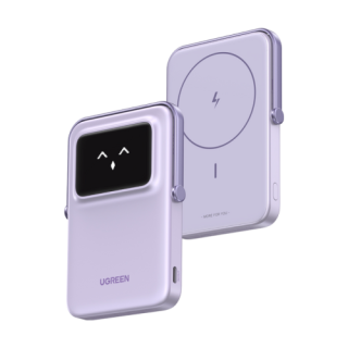 ugreen ugreen 5000mh mag powbank purple 5000 mah cargador inalambrico purpura