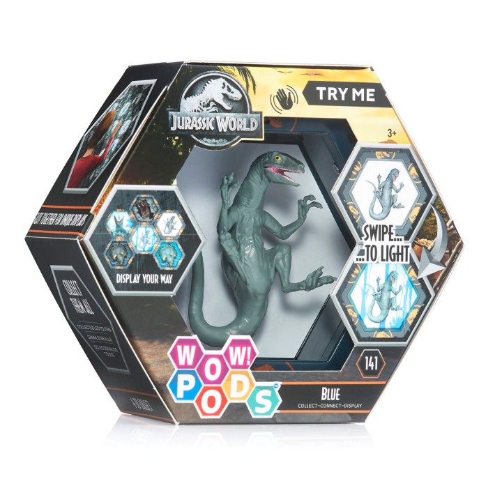 wow stuff figura wow pod jurassic world dominion blue
