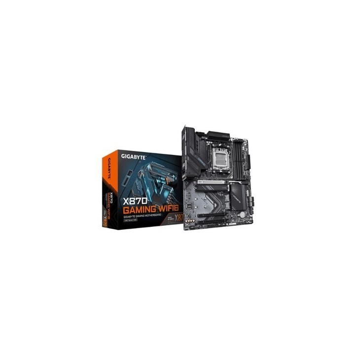 placa base gigabyte am5 x870 gaming wifi 6 atx 4xddr5 3xm.2 2xusb c 4xusb2.0 3xusb3.2 bt 5.3