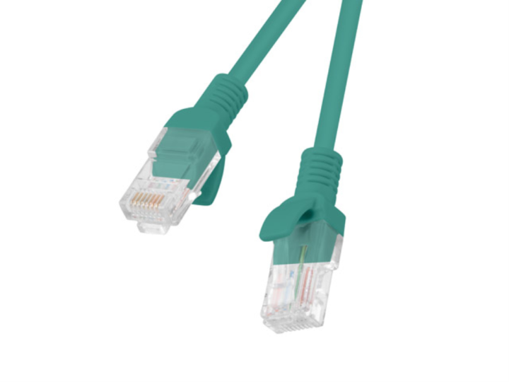 cable red lanberg cat.6 utp 10m verde fluke passed
