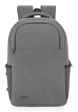mochila aisens premium 15,6 gris