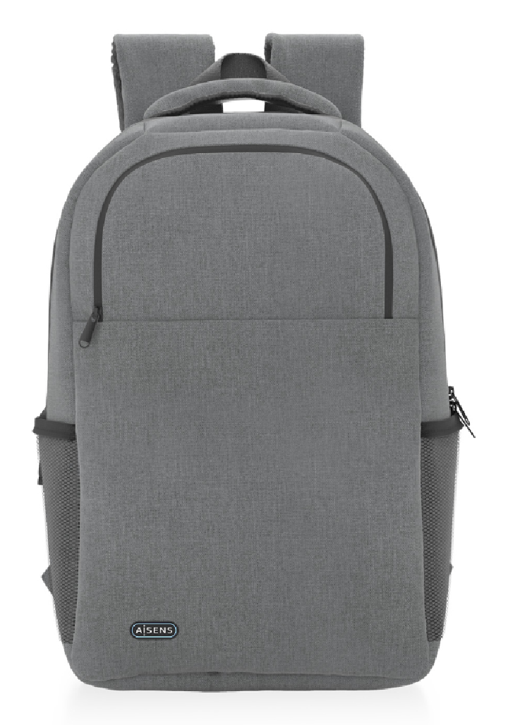 mochila aisens premium 15,6 gris