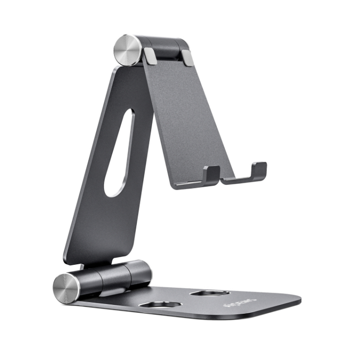 soporte aisens sobremesa xl ajustable  2 pivotes  movil tablet