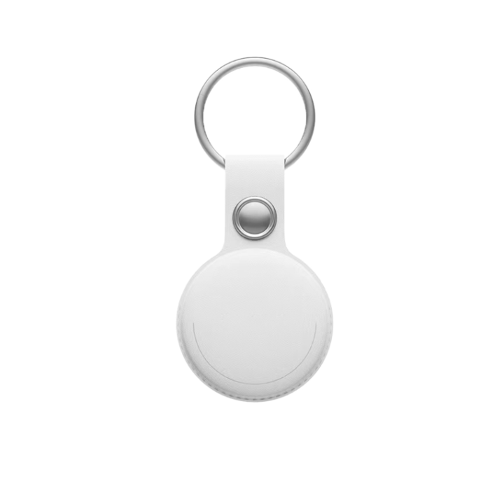 leotec easy tag dual ios y android blanco + llavero blanco