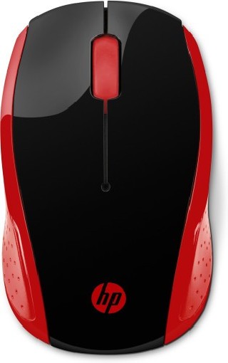 hp hp raton inalambrico 200  rojo imperial