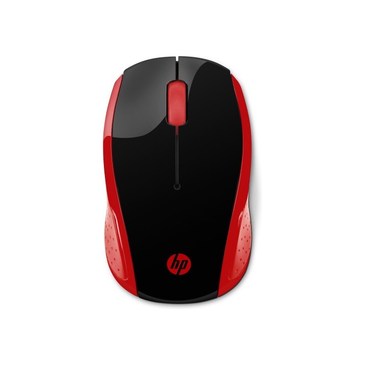 hp hp raton inalambrico 200  rojo imperial