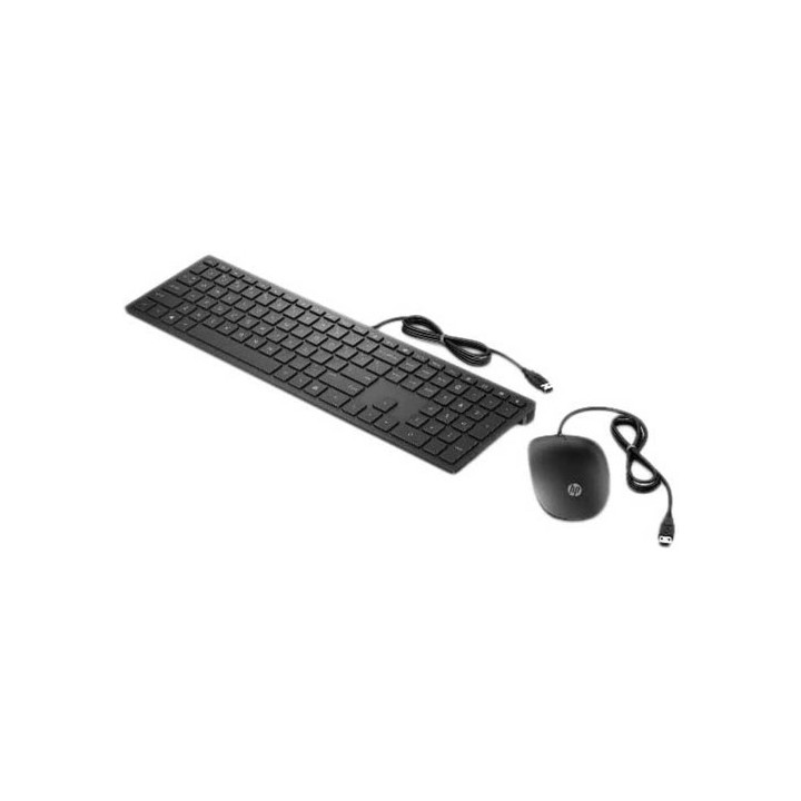 hp hp teclado y raton con cables pavilion 400