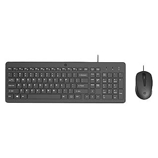 hp hp teclado y raton con cable 150