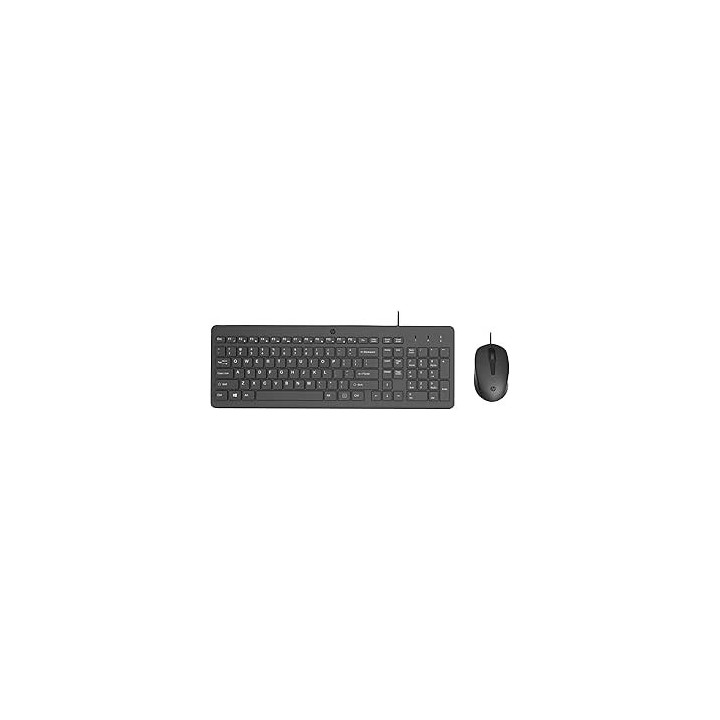 hp hp teclado y raton con cable 150