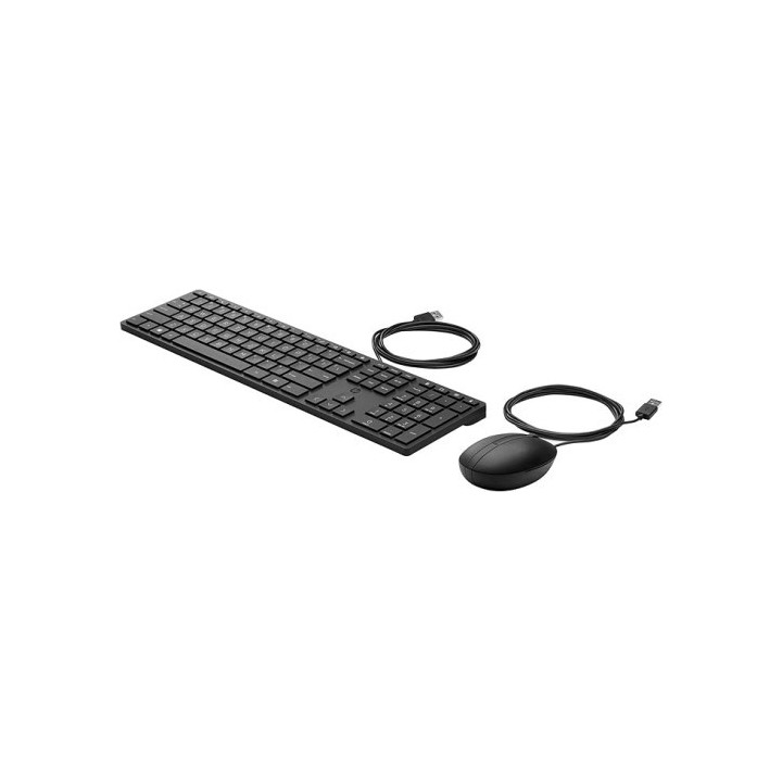 hp hp teclado y raton con cables desktop 320mk