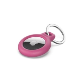 belkin llavero belkin f8w973btpnk para apple airtag rosa