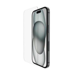 belkin protector de pantalla belkin ova131zz iphone 15   14 pro ultraglass2 screenforce