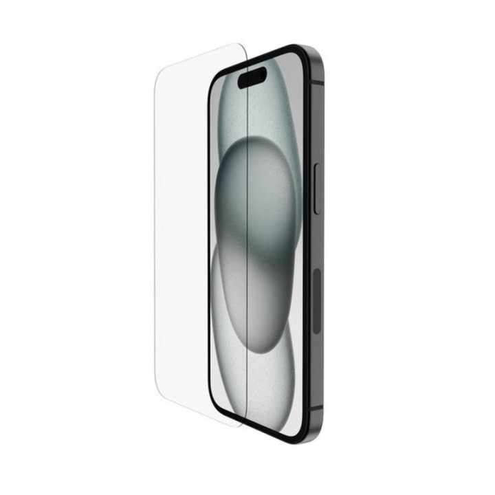 belkin protector de pantalla belkin ova131zz iphone 15   14 pro ultraglass2 screenforce