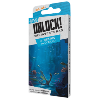 juegos juego de mesa unlock mini el corazon del oceano