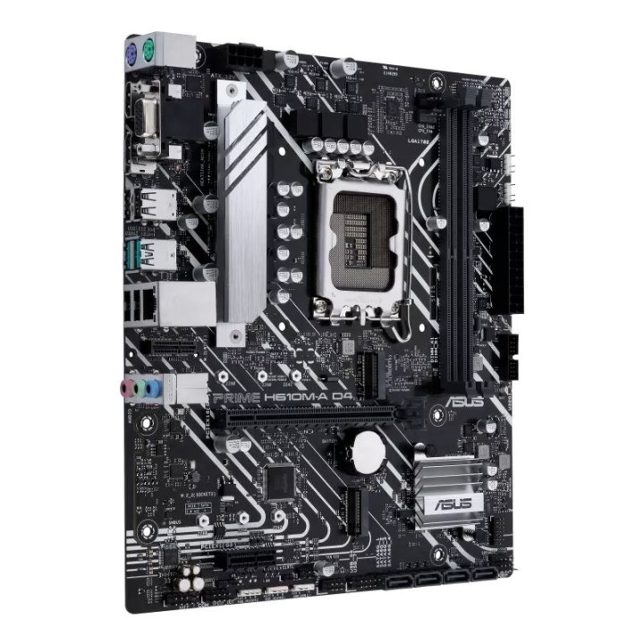 asus placa base prime h610m a csm d4  matx 1700