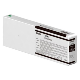 epson cartucho tinta epson t55k100 ultrachrome hdx   hd photo black 700ml