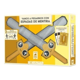 juegos juego de mesa vamos a pegarnos con espadas de mentira edad recomendada 10 anos