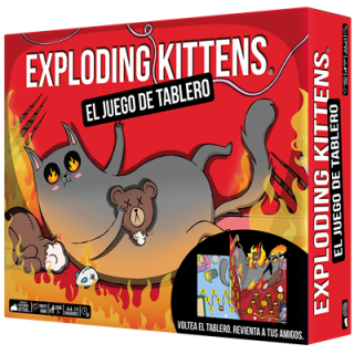 juegos juego de mesa exploding kittens  el juego de tablero