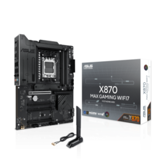 asus asus x870 max gaming wifi7 amd x870 zocalo am5 atx