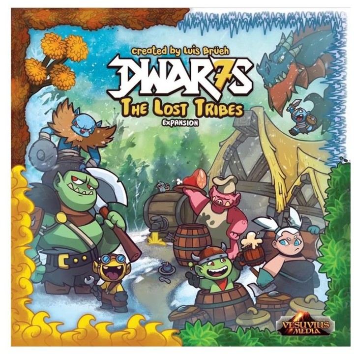 juegos juego de mesa dwar7s tribus perdidas expansion edad recomendada 13 a?os idioma ingles