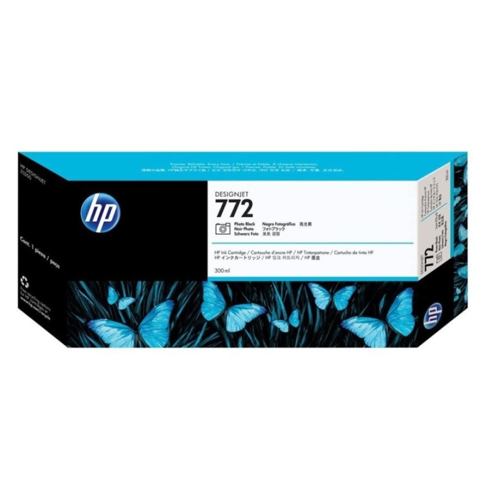 hp cartucho tinta hp 772 negro foto