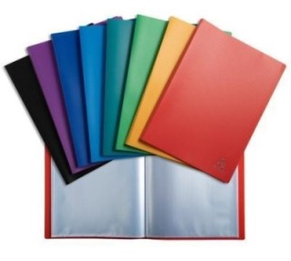 carpeta 20f exacompta personalizable transp. pack  10 unidades
