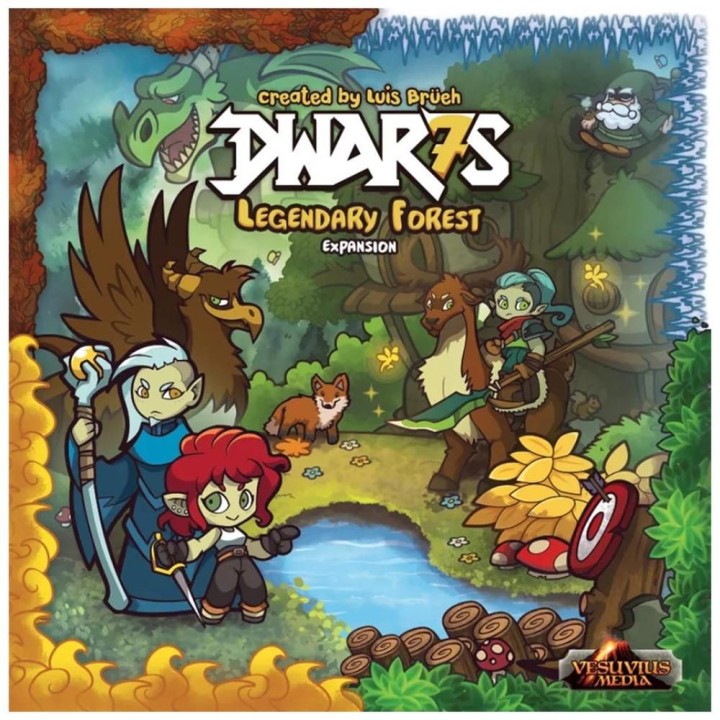 juegos juego de mesa dwar7s bosque legendario expansion edad recomendada 13 a?os idioma ingles