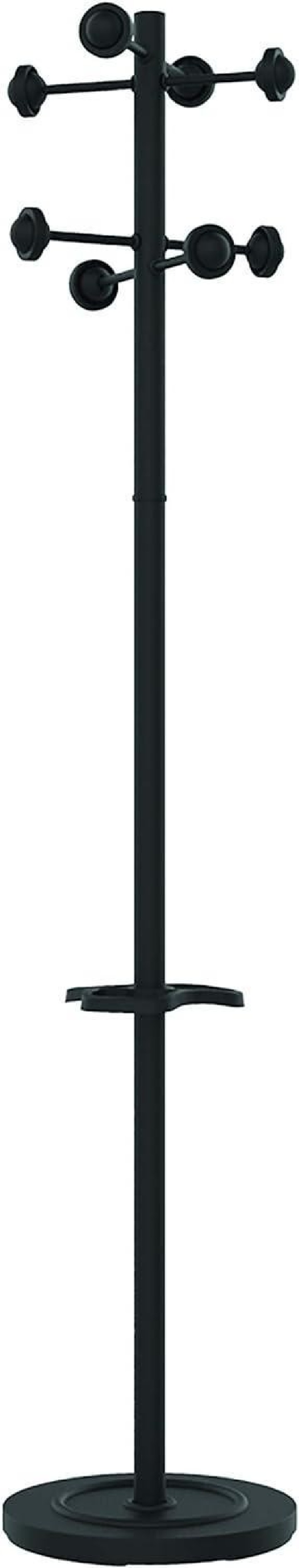 perchero pie unilux accueil 8 colg. negro