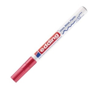 marcad. perm edding 751 1 2mm rojo 751 002