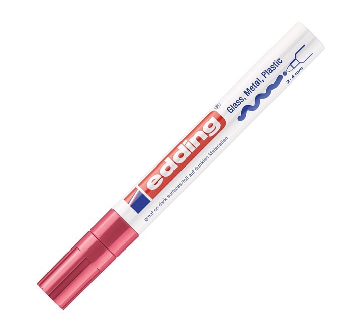 marcad. perm edding 750 2 4mm rojo 750 002