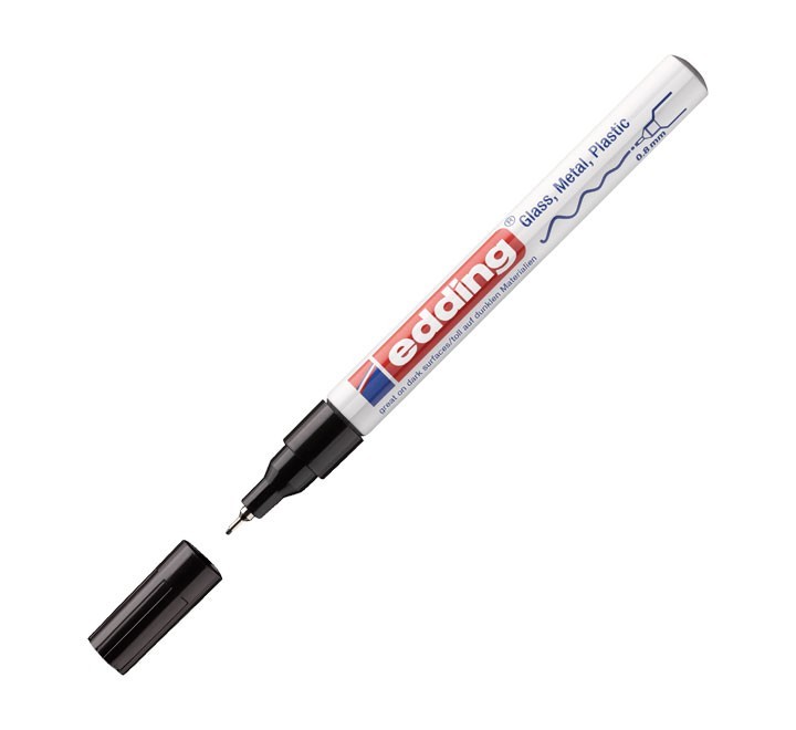 marcad. perm edding 780 0.8mm negro 780 001
