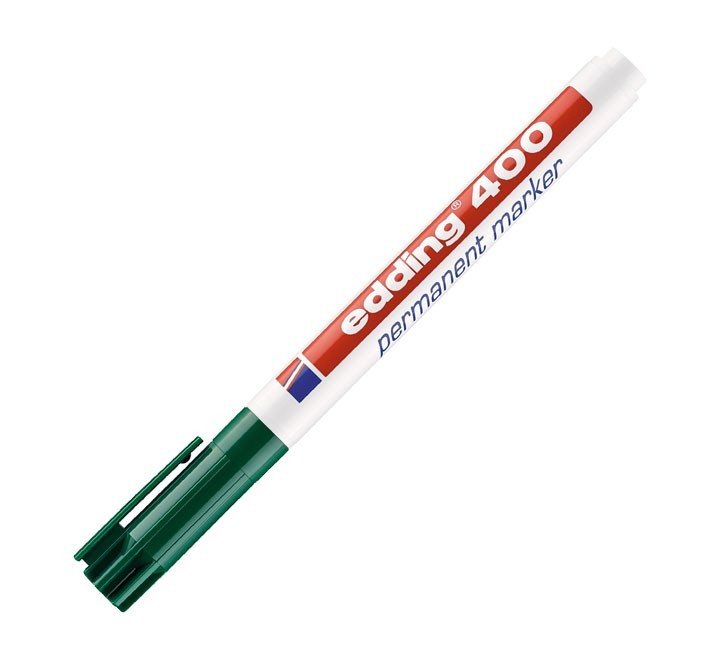 marcad. perm edding 400 1mm verde