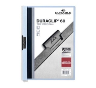 carp pinza durable duraclip 60h a4 azul cl