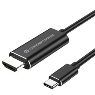 conceptronic adaptador conceptronic usb    c a hdmi macho   4k   30   2m