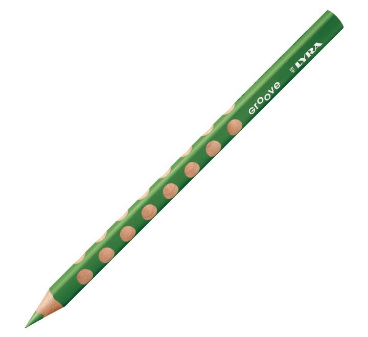 c.12 lapices lyra groove 3810070 verde cl