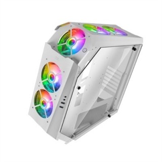mars gaming caja ordenador mars gaming mc51 premium blanco atx 2 x usb 3.0 5 x 120mm argb