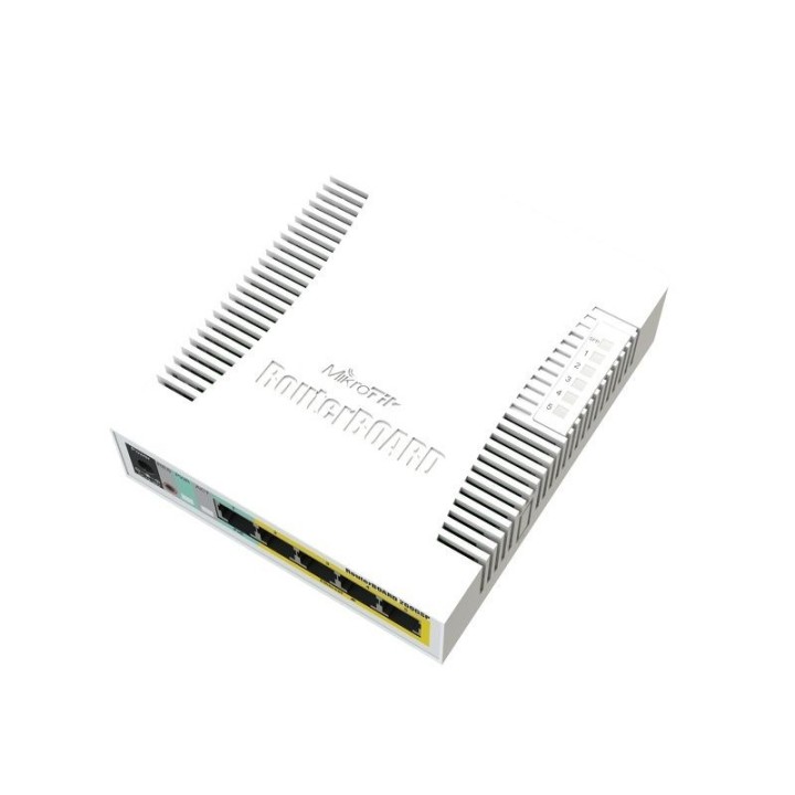 mikrotik css106 1g 4p 1s rb260gsp switch 5xgb 1xsf