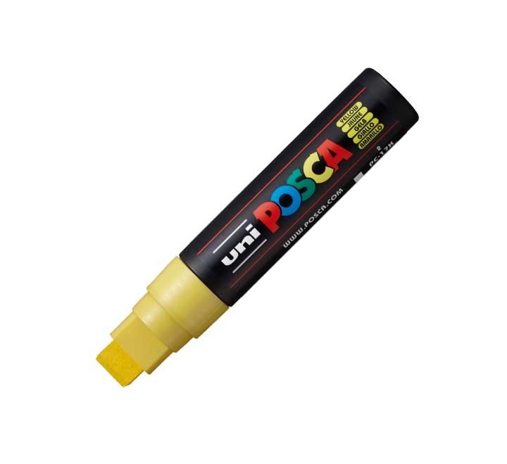 marcador uniball posca pc17k 15mm amarillo