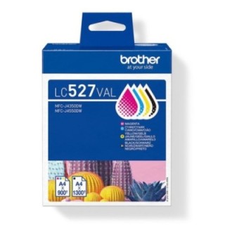 brother multipack brother lc527val negro   cian   magenta   amarillo