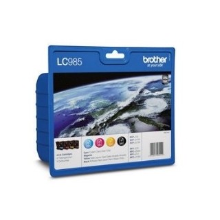 brother multipack brother lc985valbp dcpj125   j140w   j315w   j515w   mfcj220   j265w   j410   j415